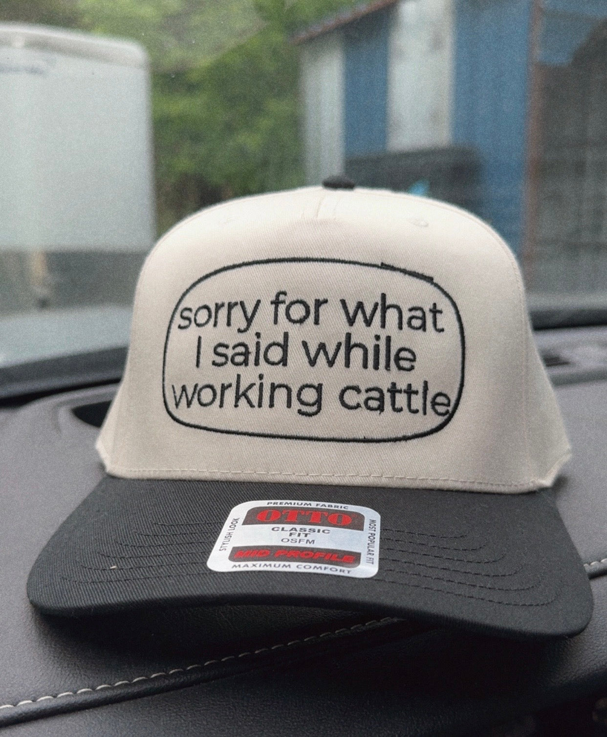Sorry for What I Said Trucker Hat