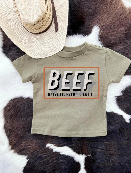 Beef Toddler Tee