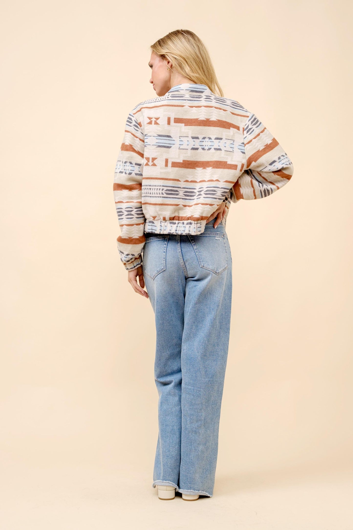 Aztec Bomber Jacket