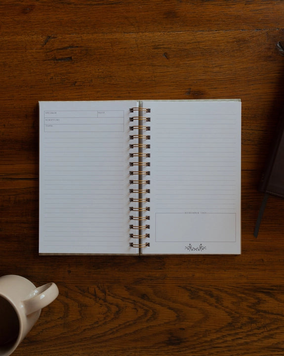 Striped Sermon Journal