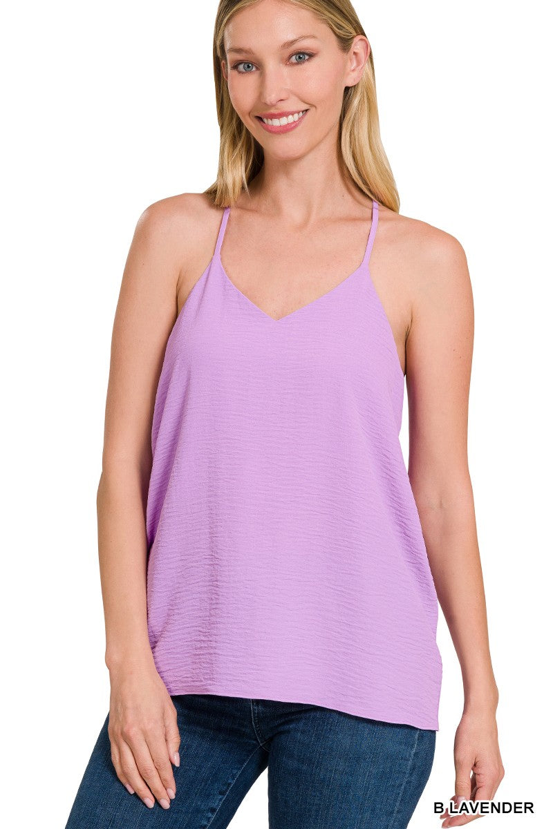 Lavender V-neck Cami