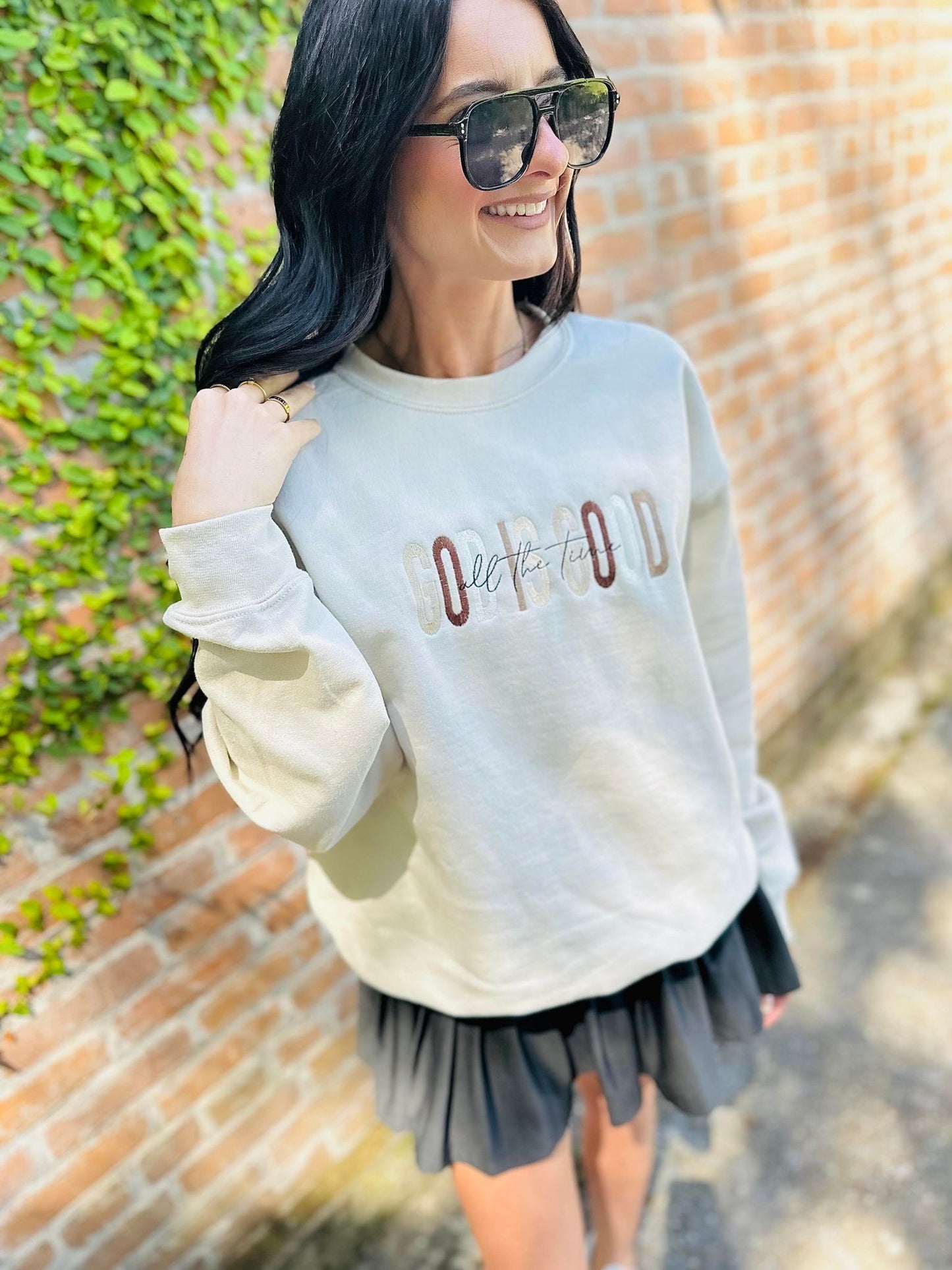 God Is Good Crewneck