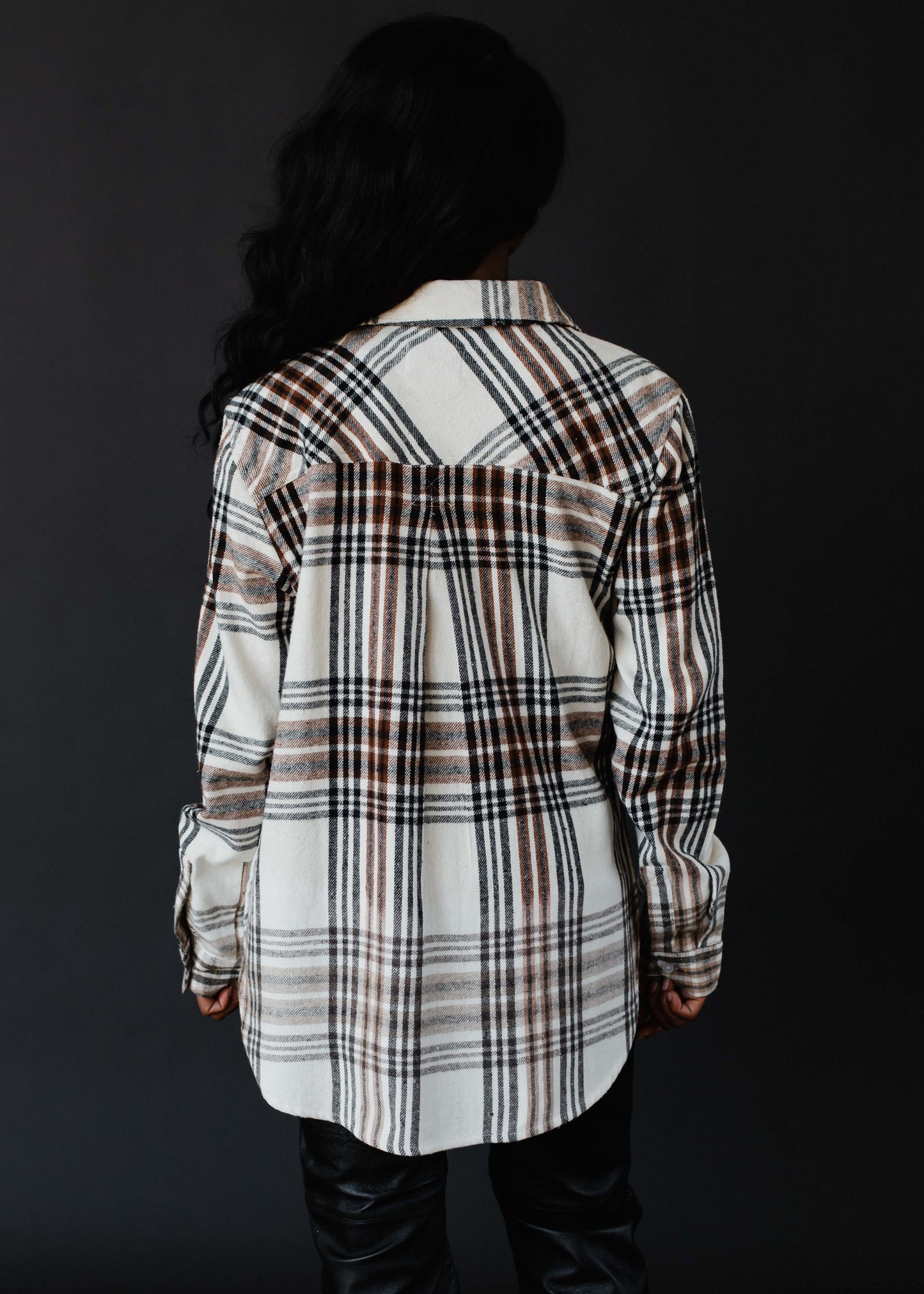 The Neutral Plaid Flannel