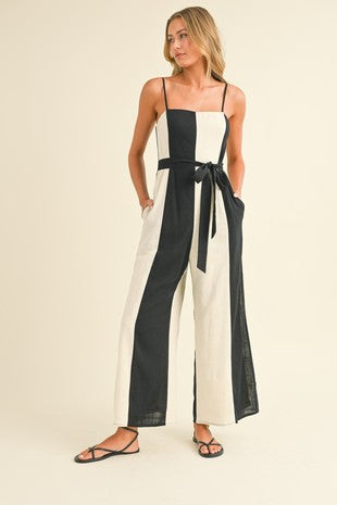 Color Block Jumpsuit