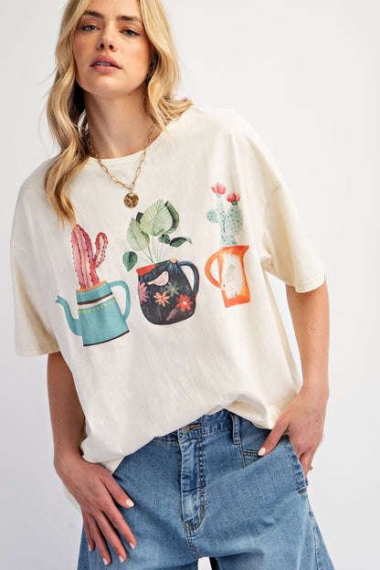 Planted Cactus Tee