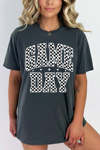 Checkered Game Day Tee