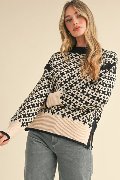 Mock Neck Sweater