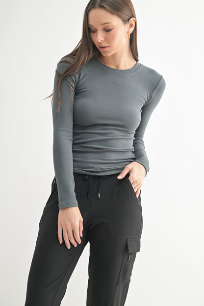 Essential Long Sleeve - Urban Grey