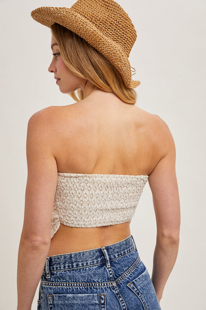 Lace Bandana Tube Top