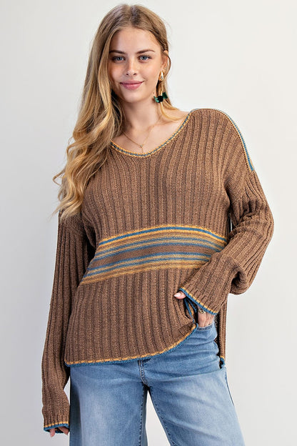 Boho Sweater Top