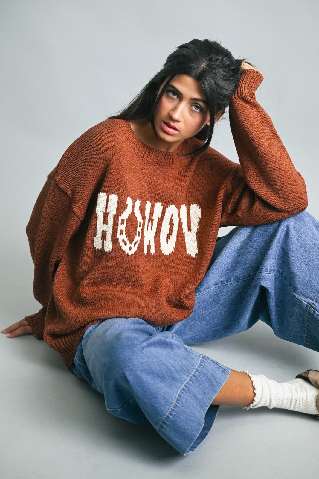 Howdy Horseshoe Sweater