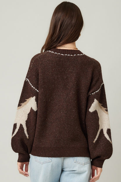 The Horse Cardigan