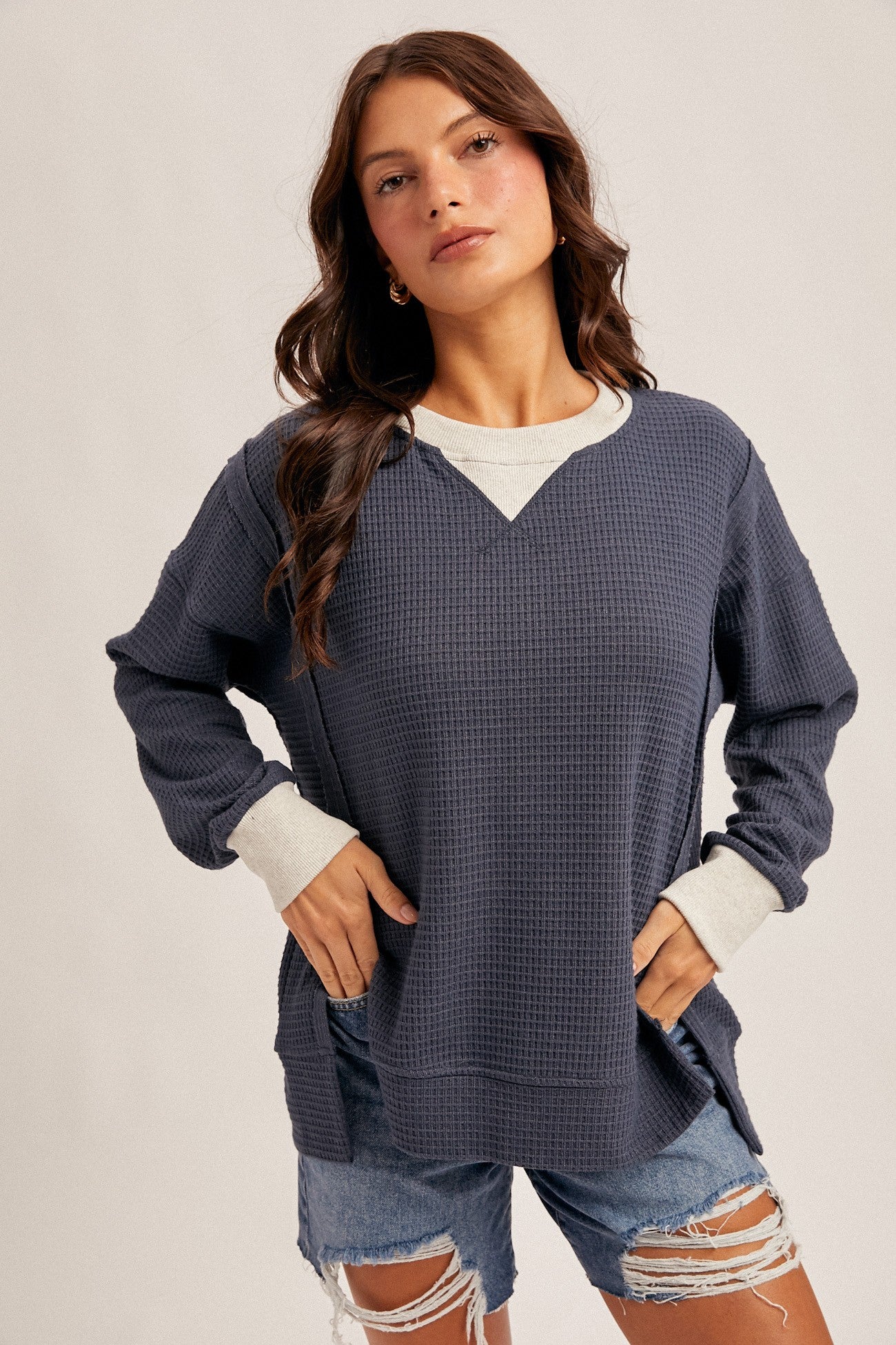 Thermal Crew Neck Pullover