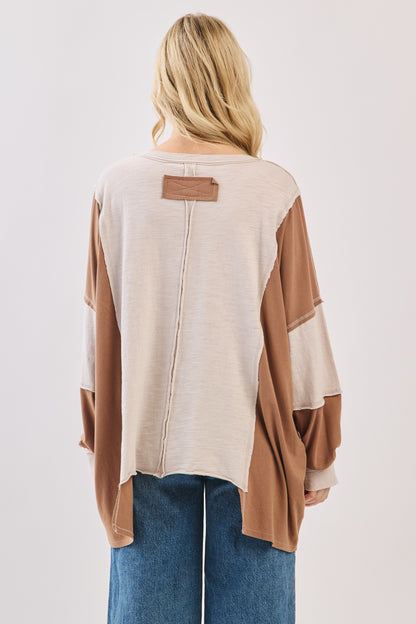 Patchwork Long Sleeve