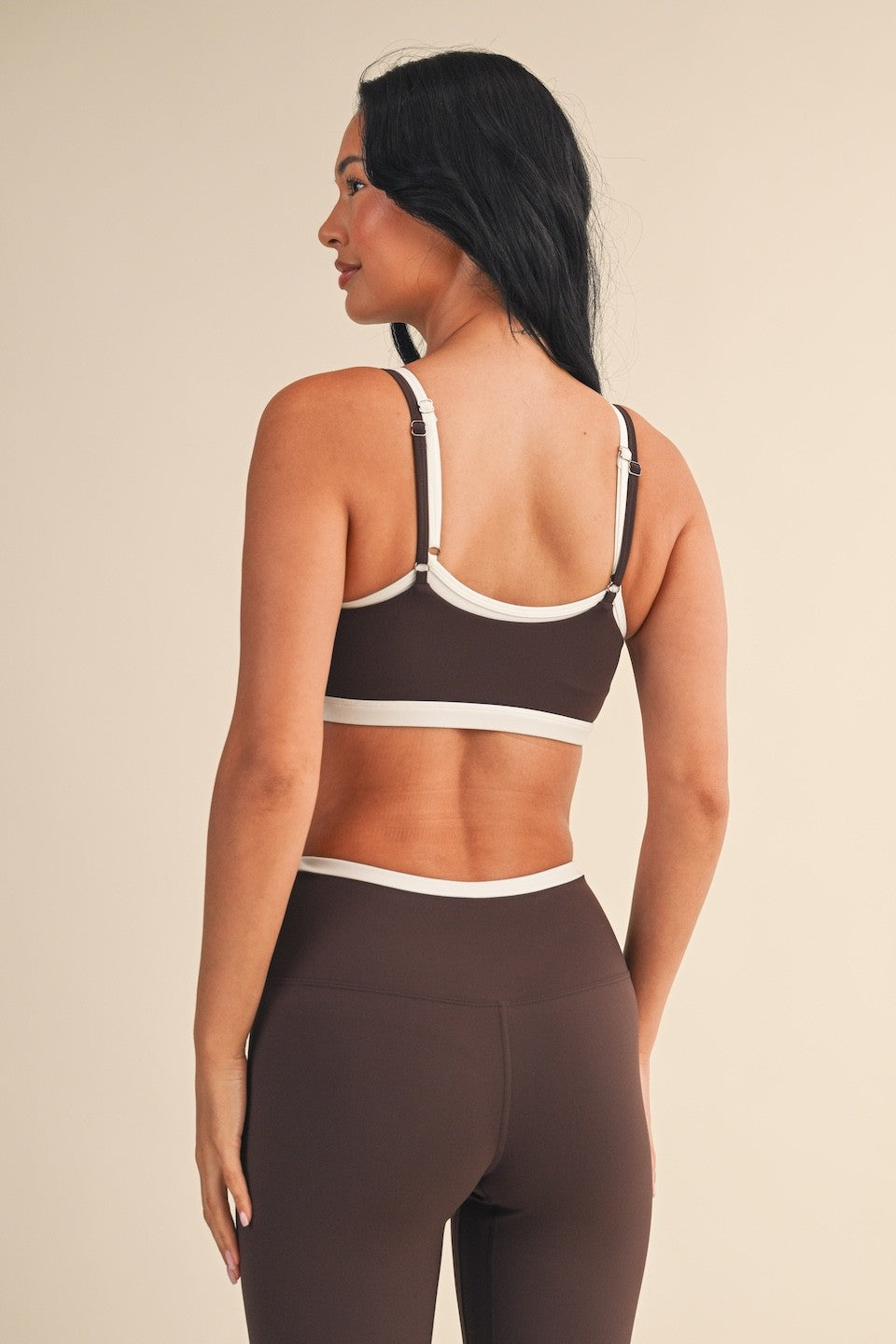 Layered Bra Top - Chocolate