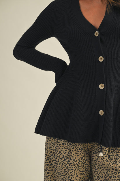 Hourglass Sweater - Black