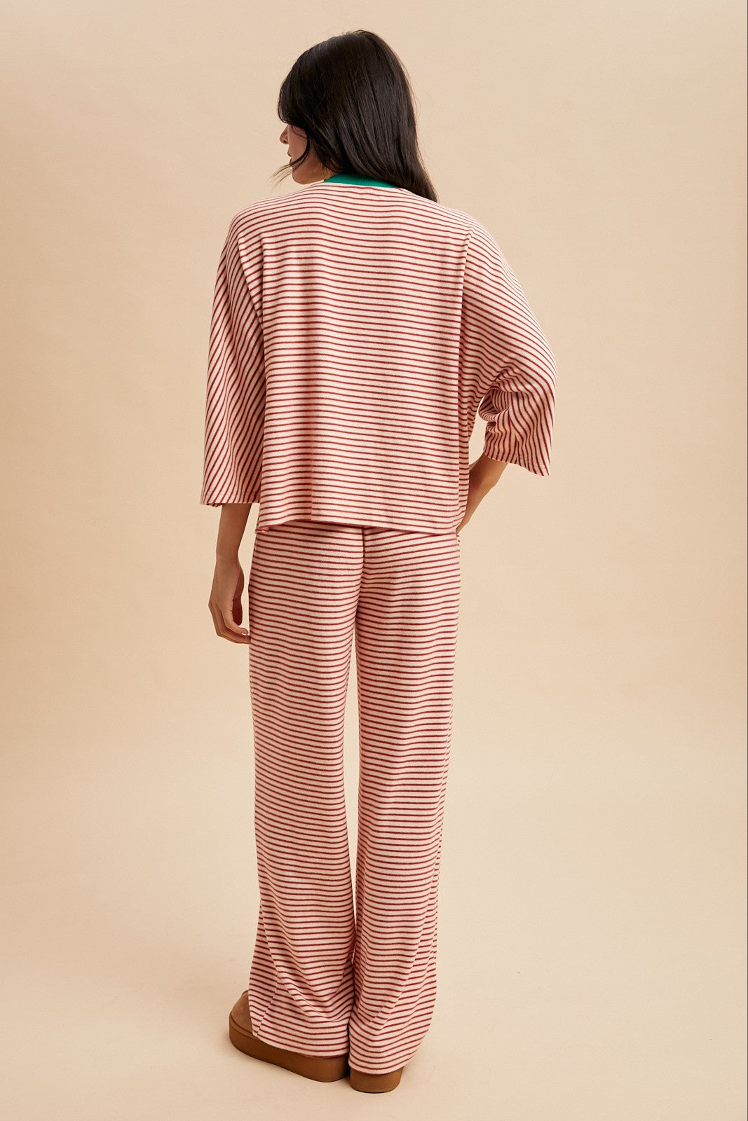Striped Pajama Set