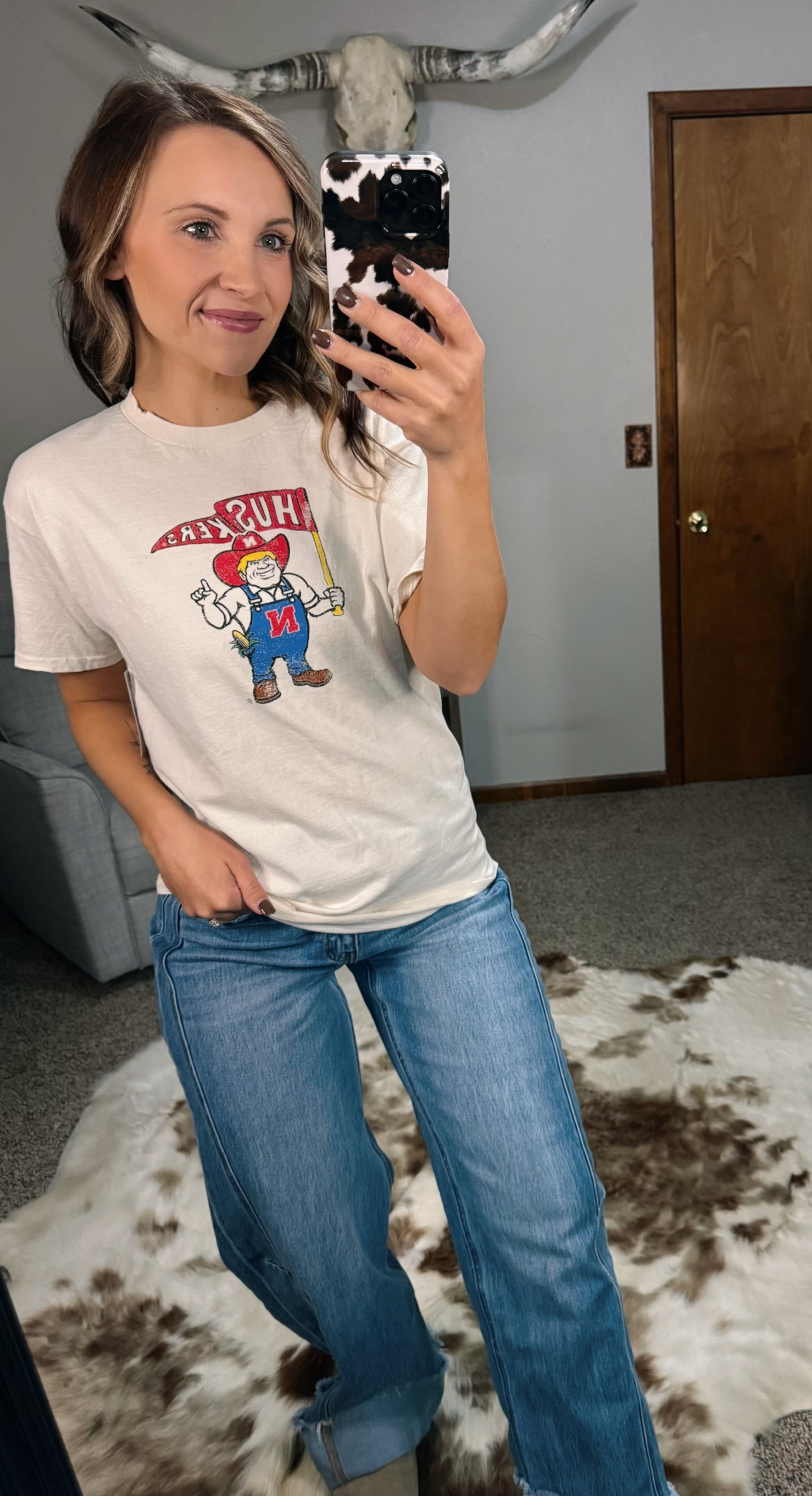 Husker Tee