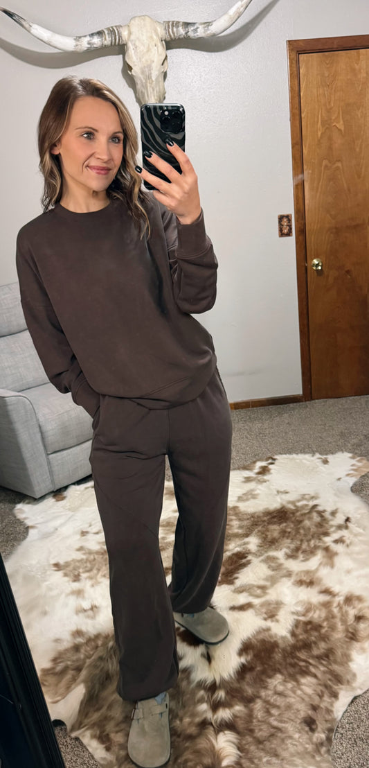 Air Scuba Sweatshirt - Chocolate