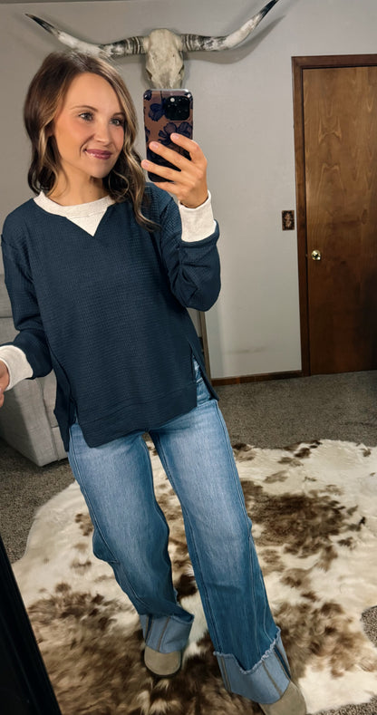 Thermal Crew Neck Pullover