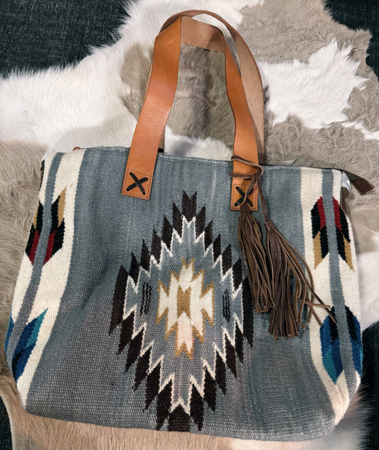 Southwestern Wool Tote