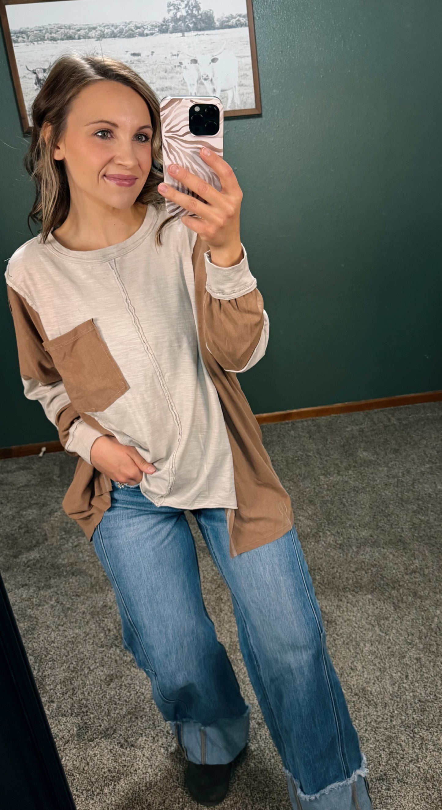 Patchwork Long Sleeve