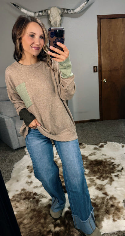 Color Mix Sweater