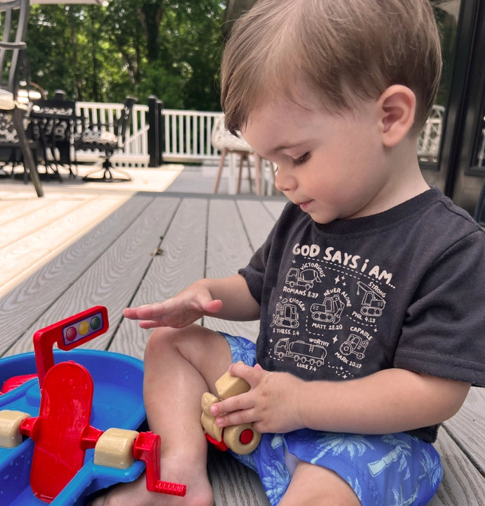 God Says I Am Toddler & Youth Tee