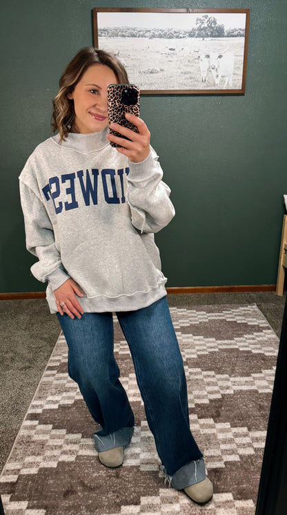 Midwest Mock Neck Sweatshirt