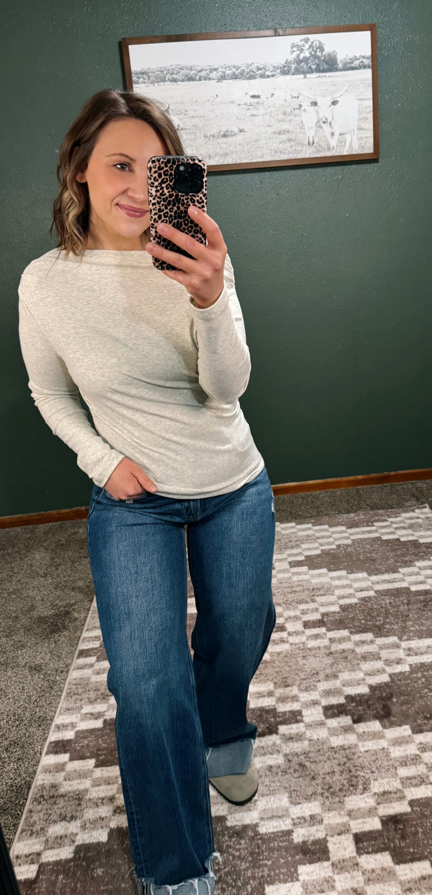 One Shoulder Ruched Top