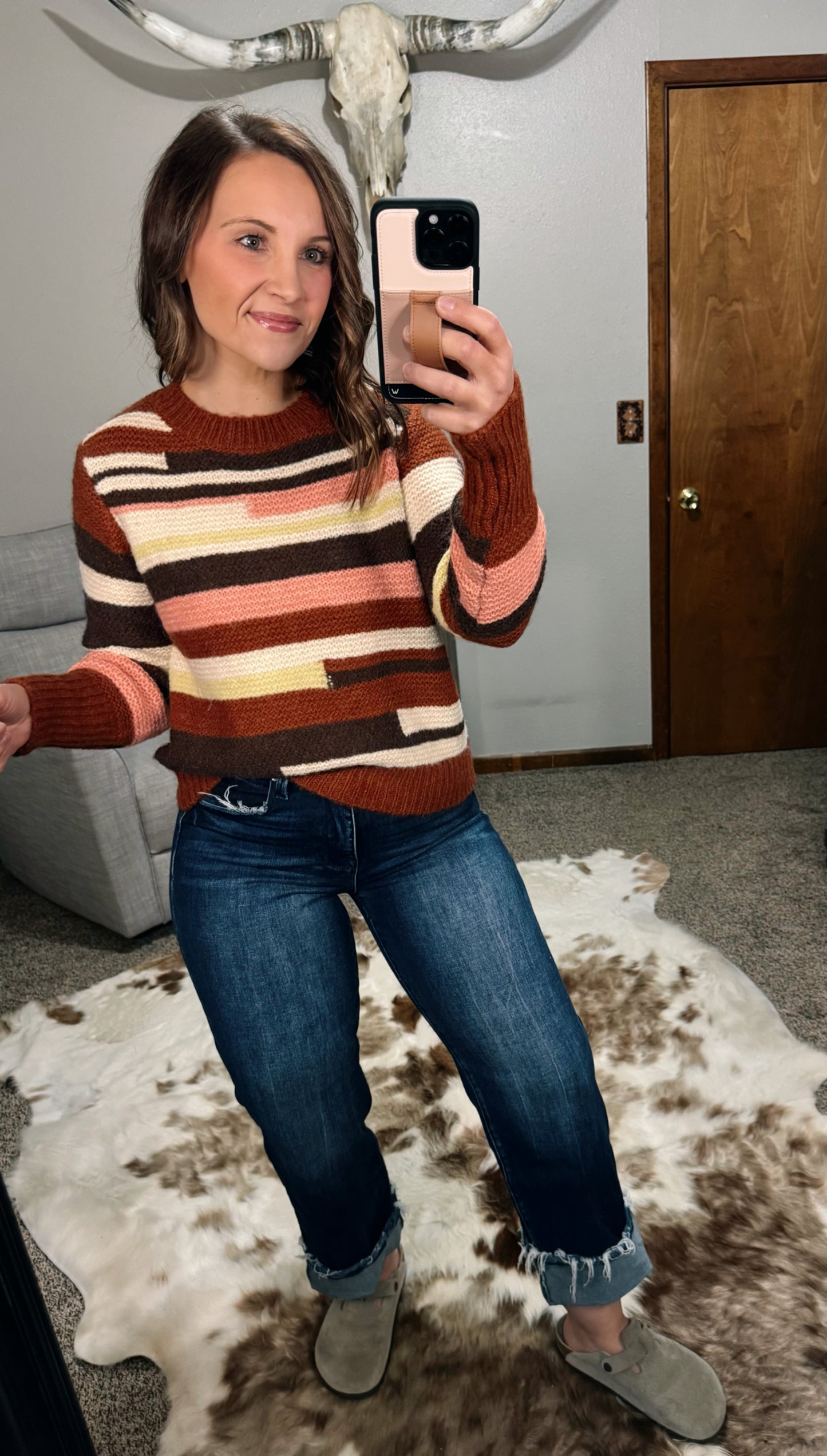 Multi-Color Stripe Sweater