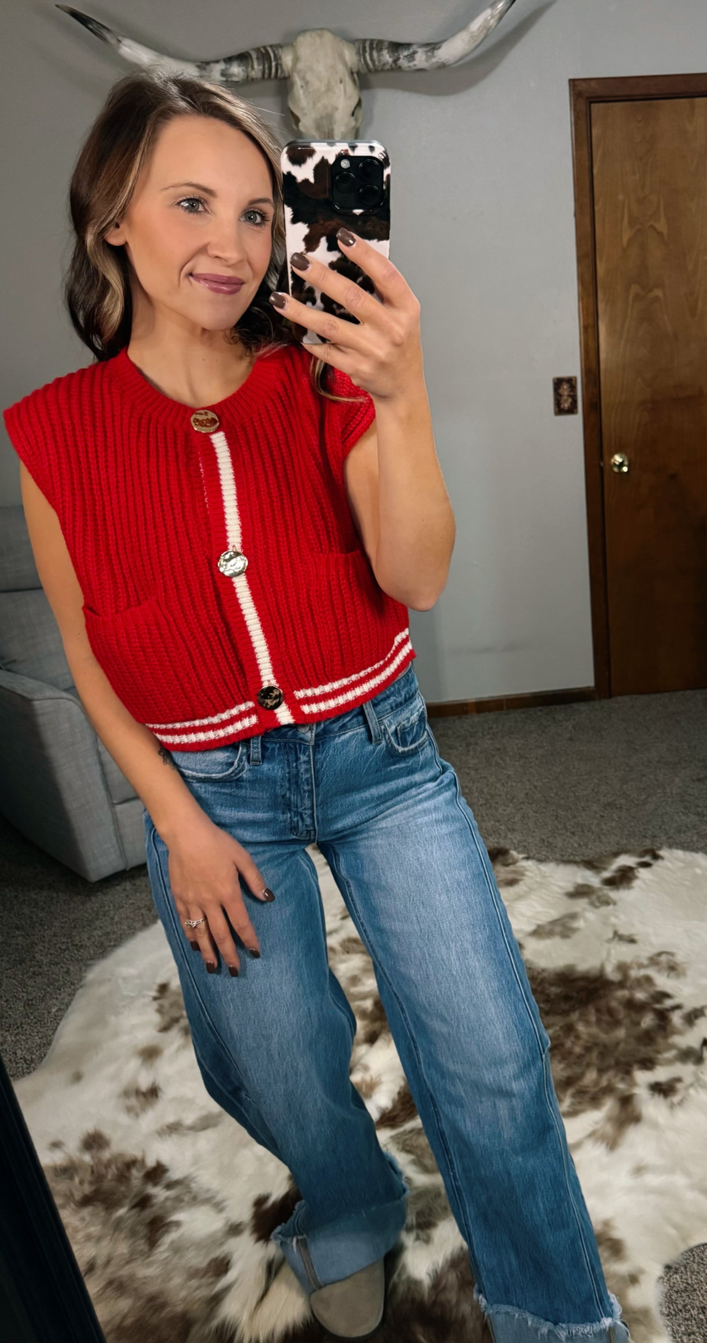 Knitted Sweater Vest