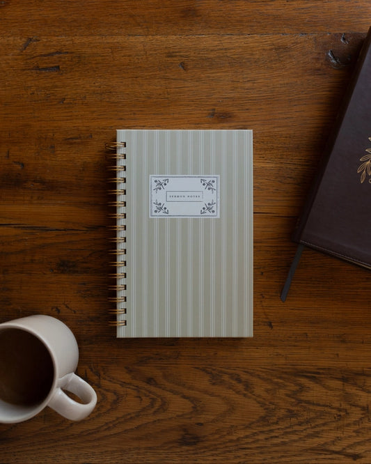 Striped Sermon Journal