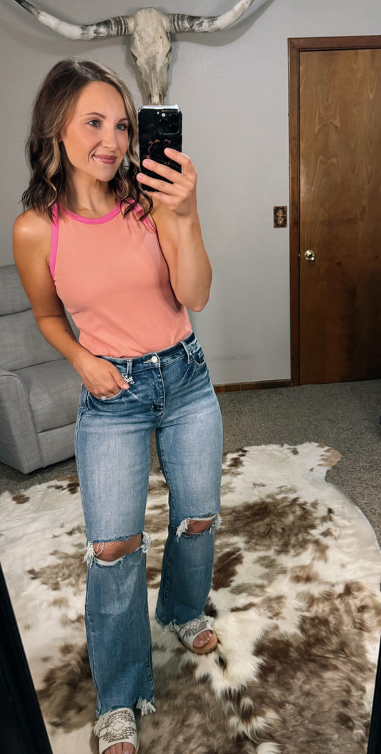 Petra - Slim Wide Leg