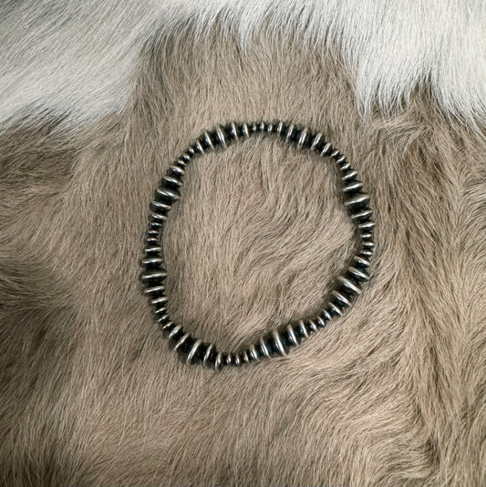 Graduated Saucer Navajo Pearl Bracelet