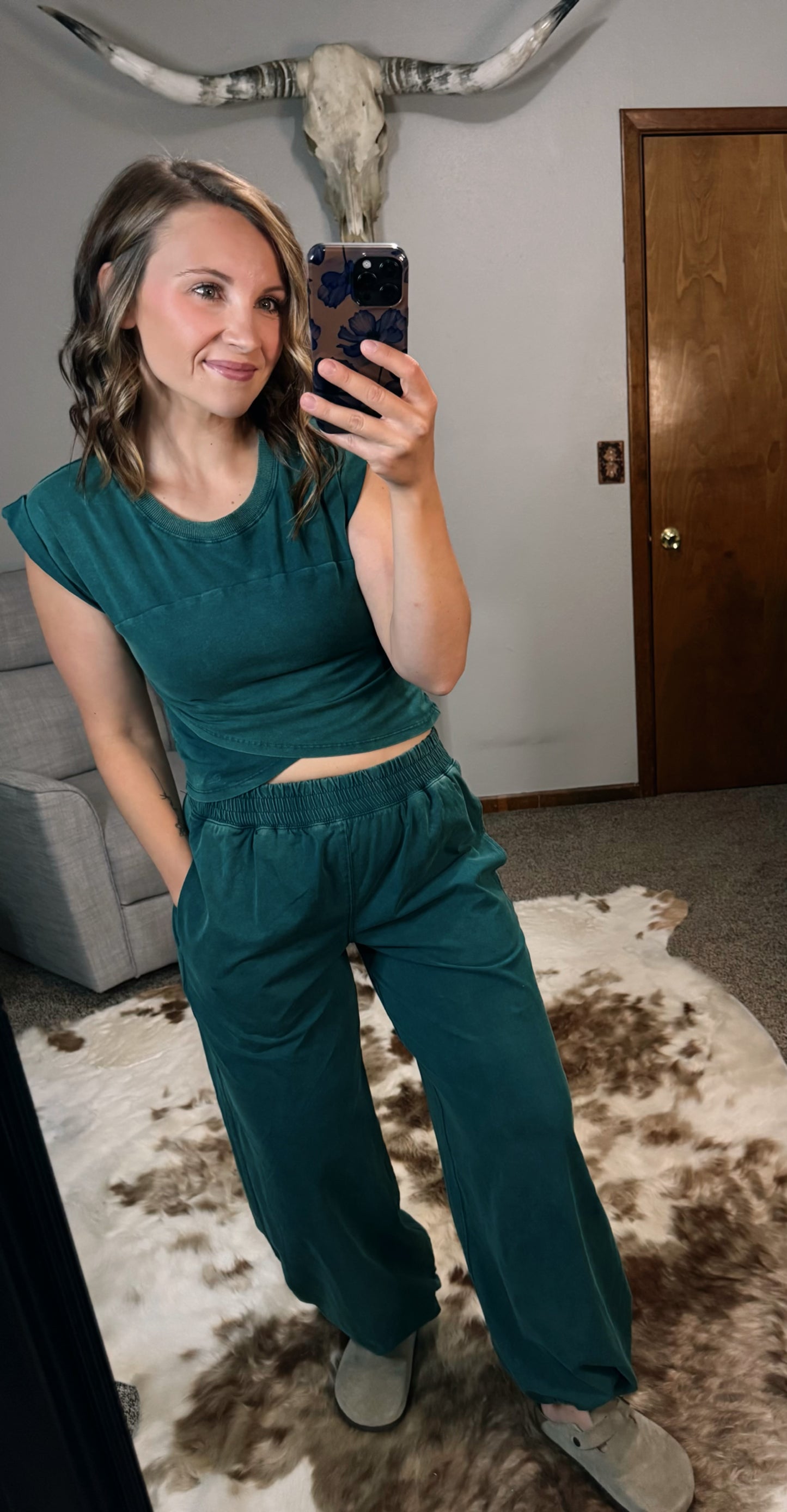 Mineral Washed Joggers