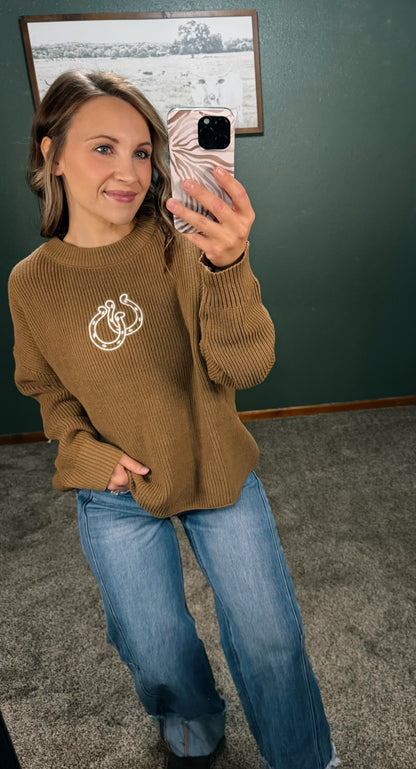 Double Horseshoe Sweater