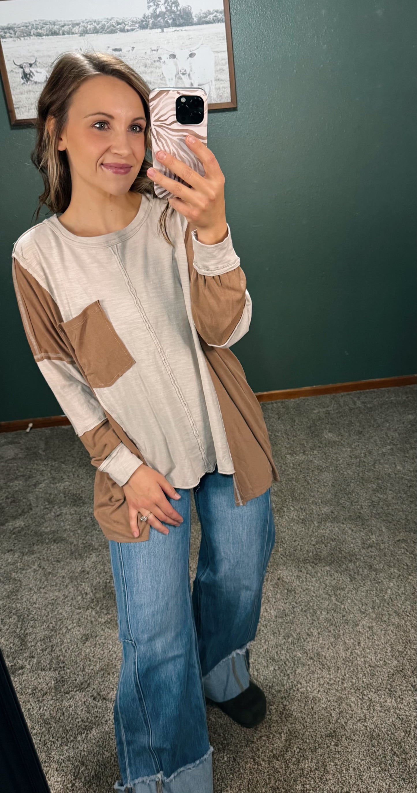 Patchwork Long Sleeve