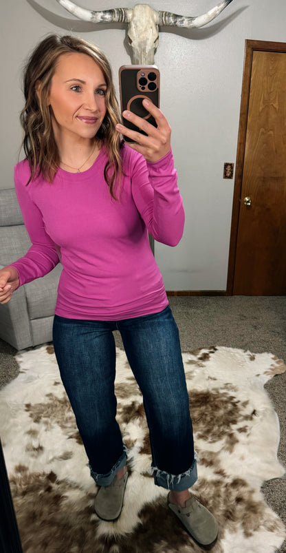 Essential Long Sleeve - Orchid