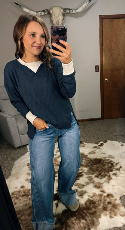 Thermal Crew Neck Pullover
