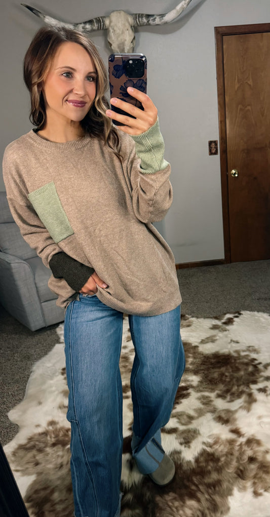 Color Mix Sweater
