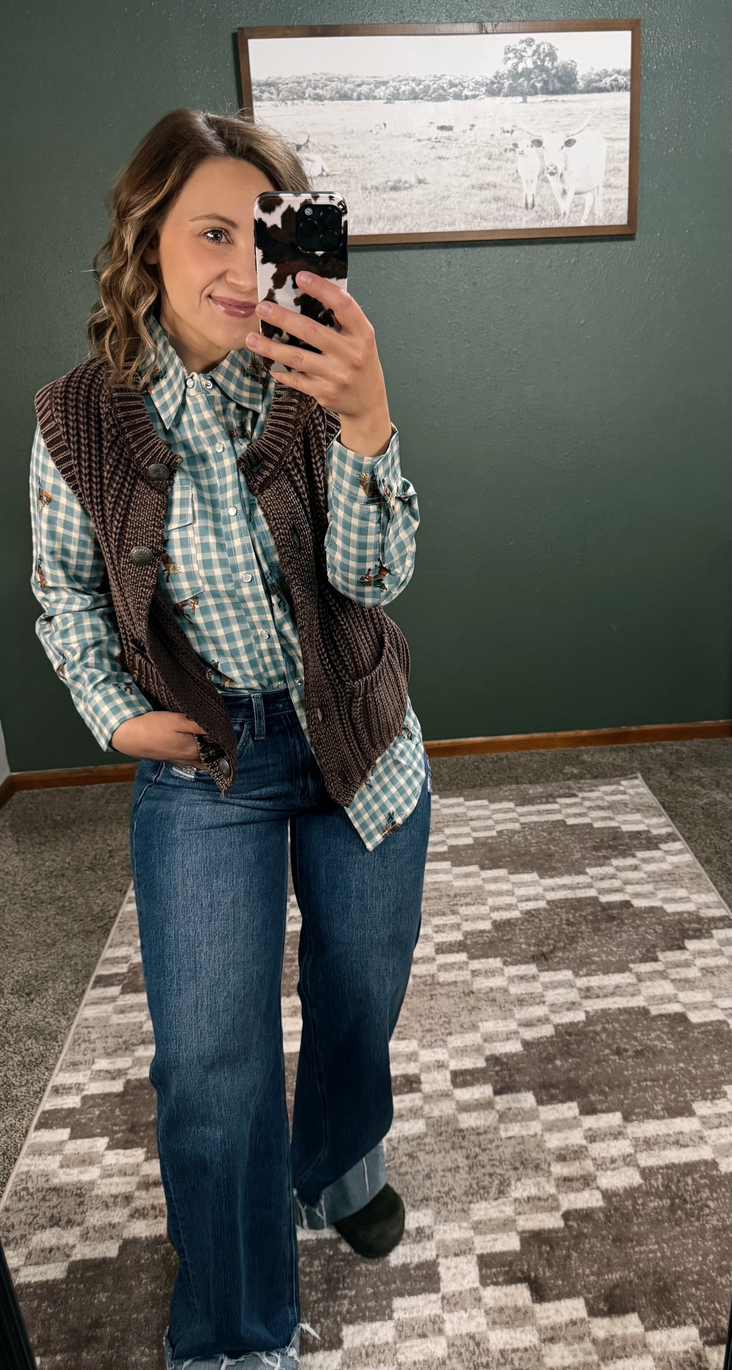 Corded Concho Vest