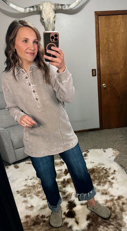 Waffle Knit Tunic