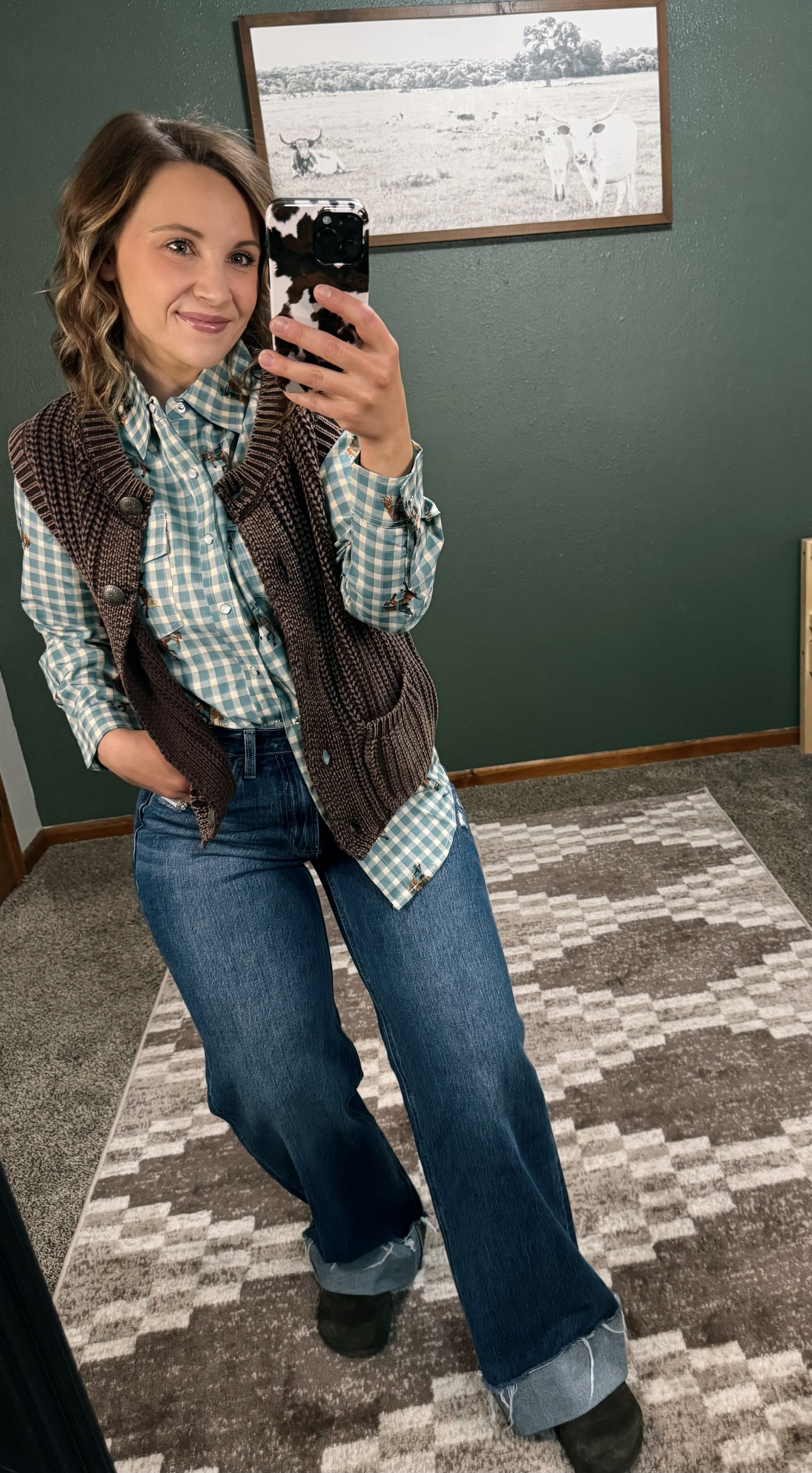 Corded Concho Vest