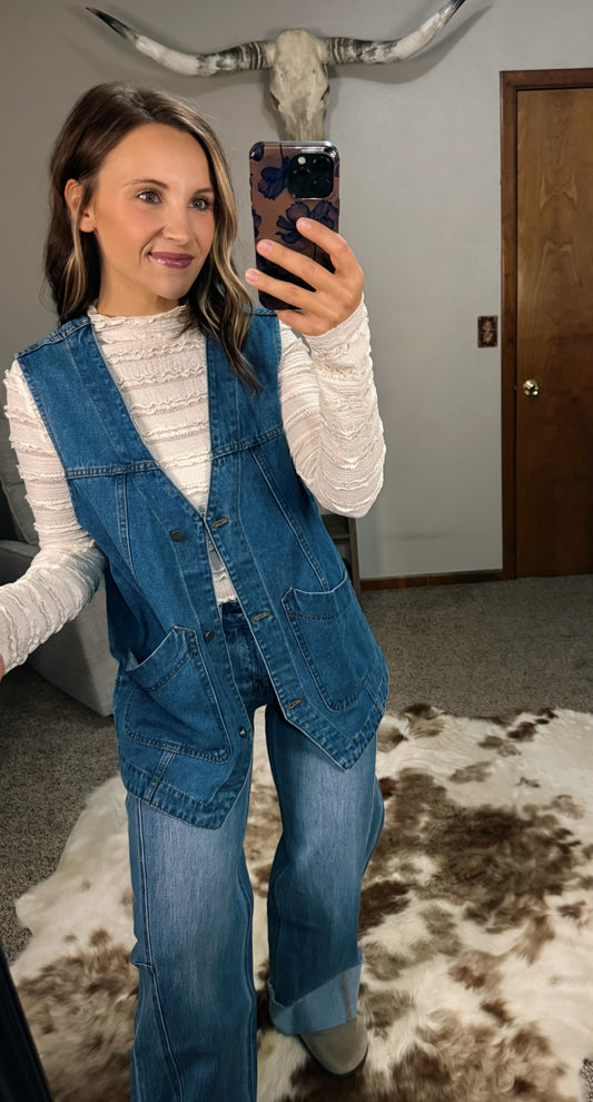 Denim Vest