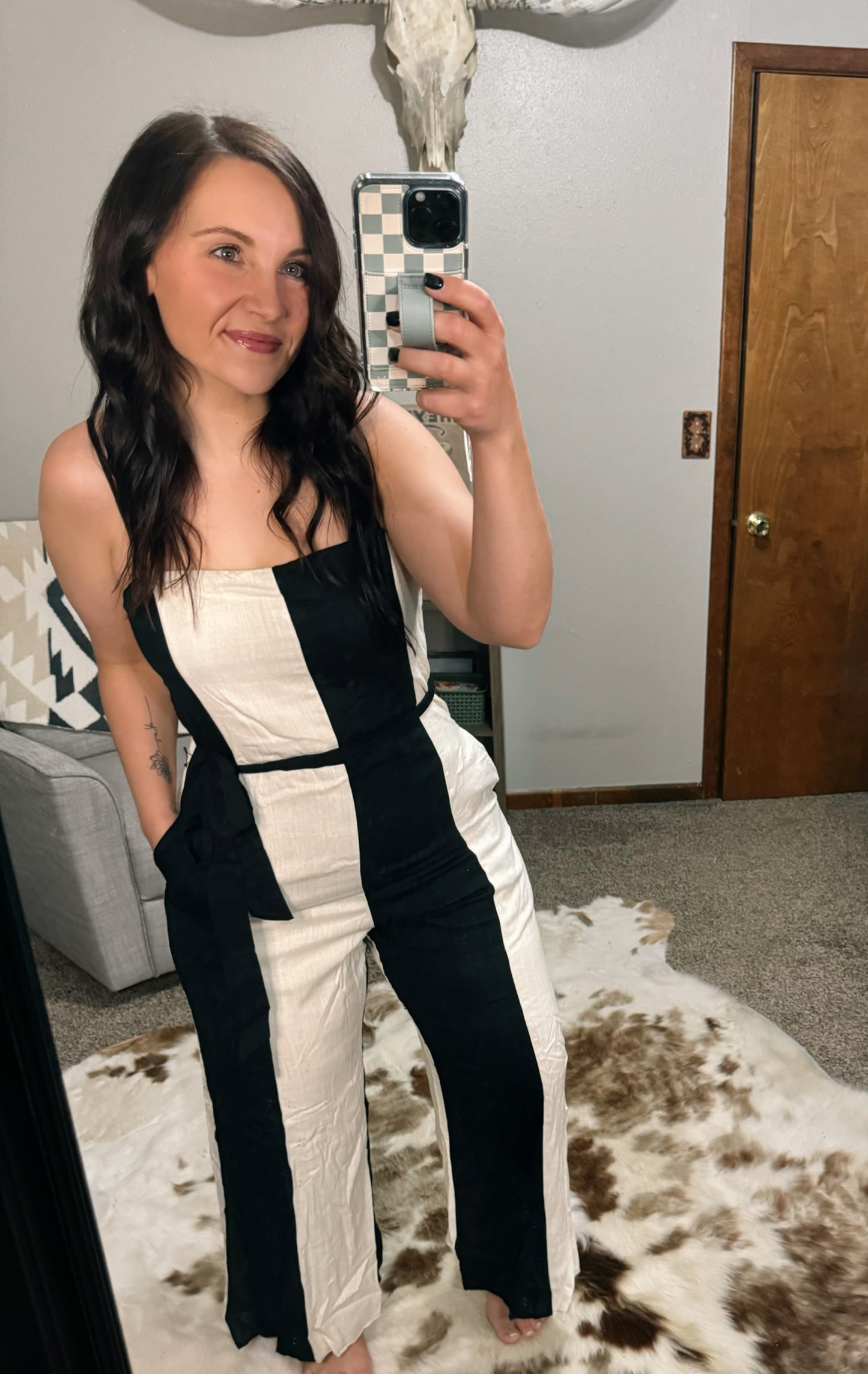 Color Block Jumpsuit