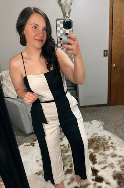 Color Block Jumpsuit