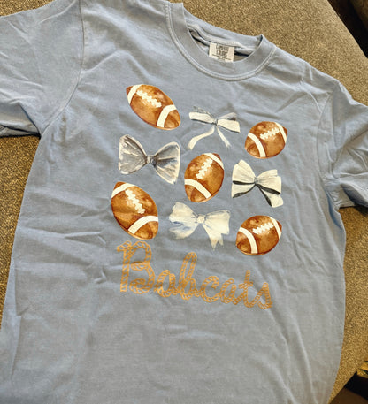 Bobcat Football Tee