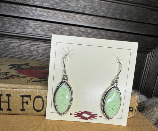 Prehnite Earrings