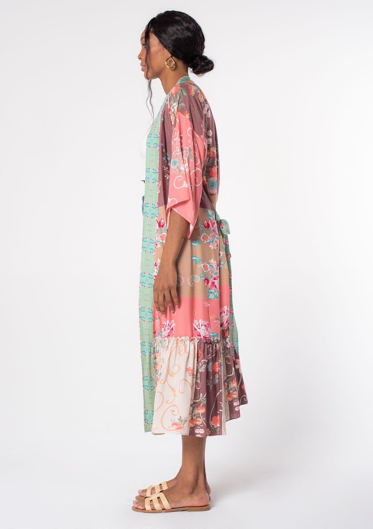 Floral Patchwork Kimono